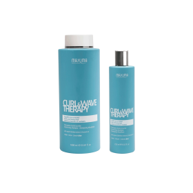 Champú Curl & Wave Therapy con extracto de bambú y aceite